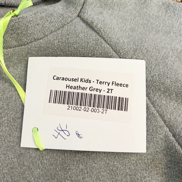 Dudley Stephens Kids Terry Fleece Pullover (2T) - Picture 3 of 5
